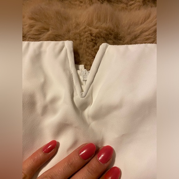 BNWT Cider white strapless jumpsuit - Picture 8 of 10